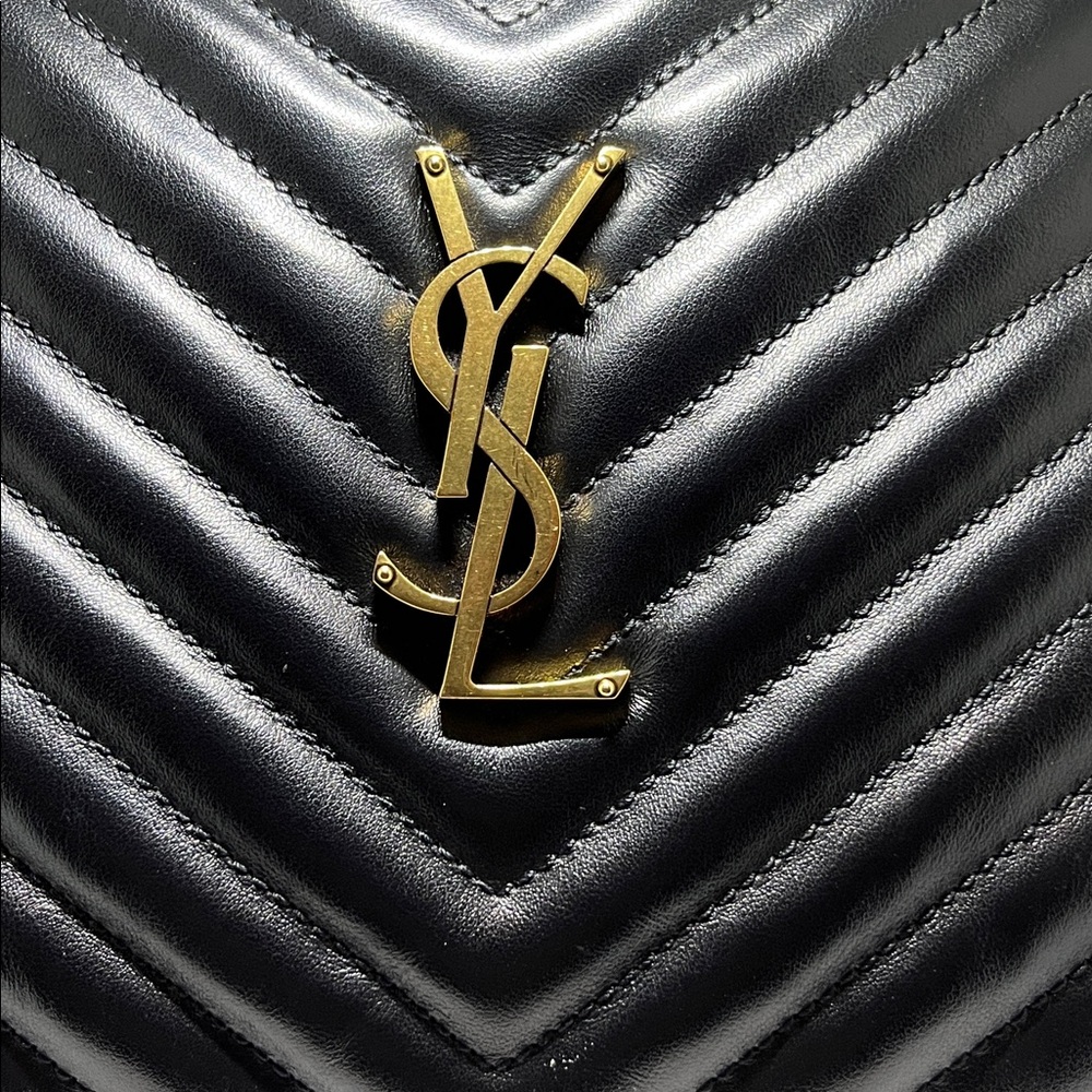 SAINT LAURENT Lou Quilted Leather Crossbody Bag - Picture 5 of 17